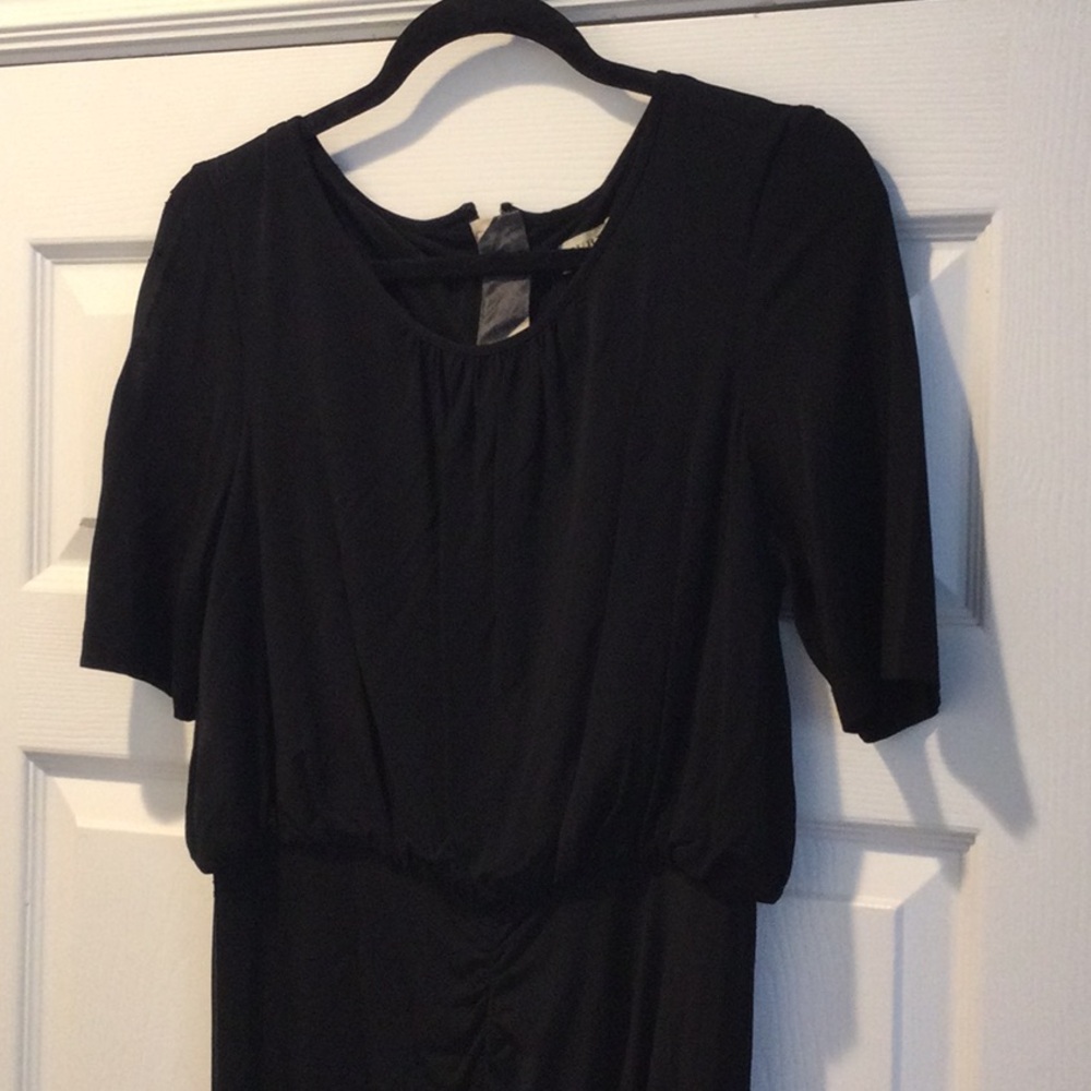 Burberry jersey dress with zipper detail